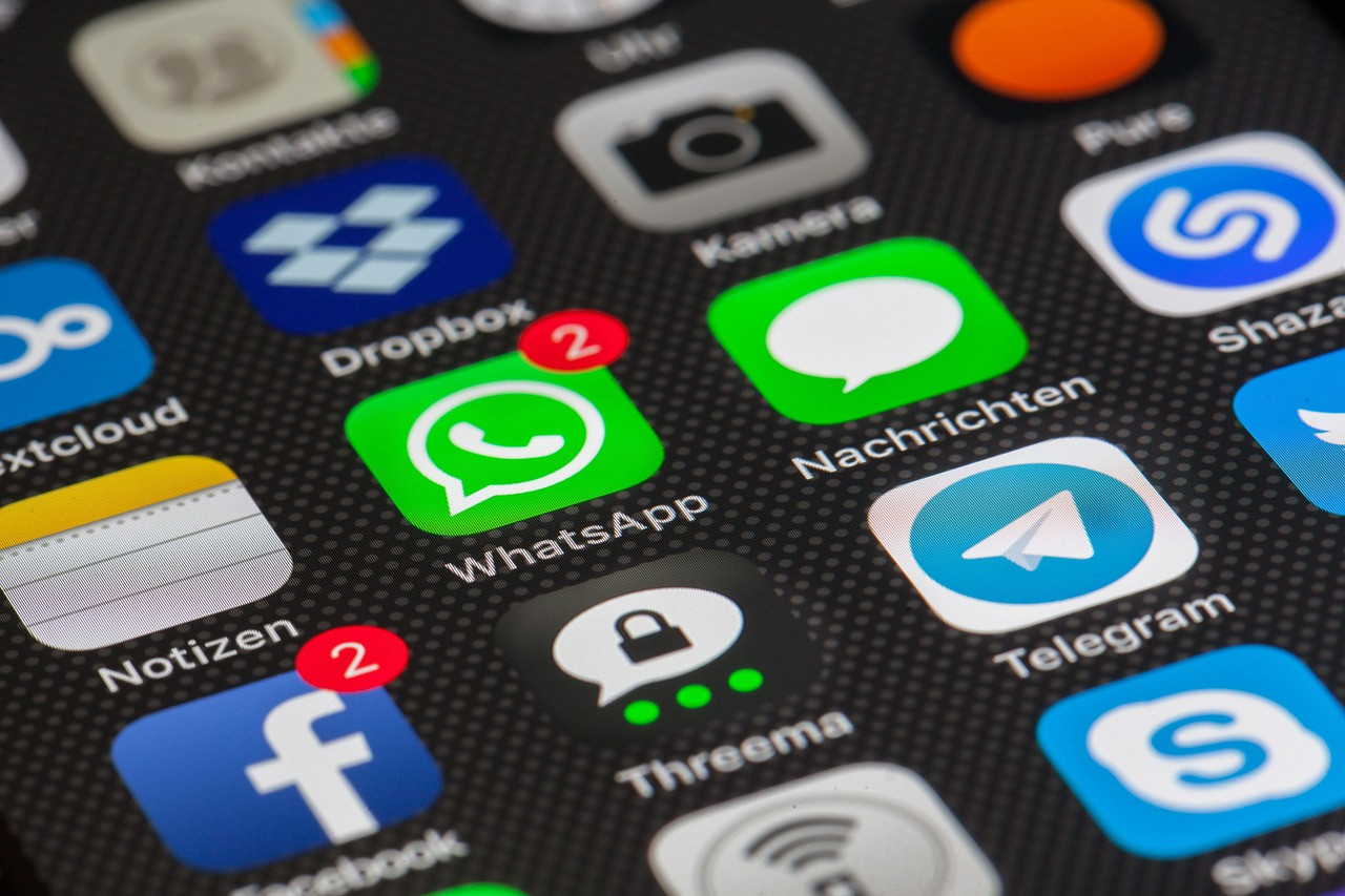 Representative image: smartphone social media apps screen