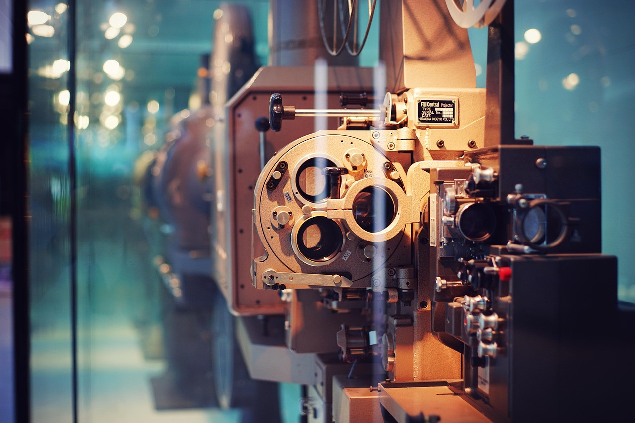 Representative image: vintage film projector