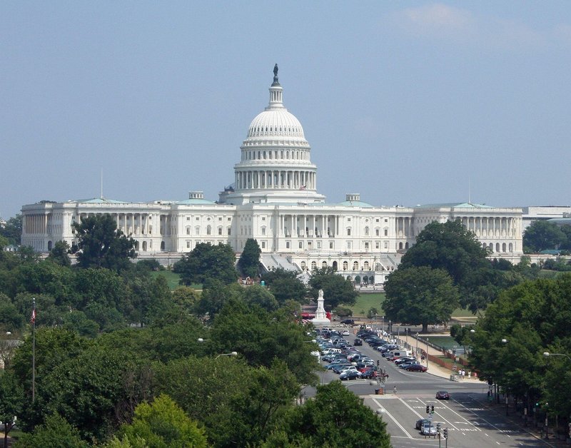 Representative image: capitol building dome washington