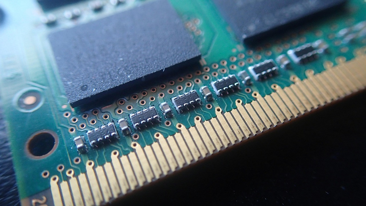 Representative image: computer memory chips circuit board