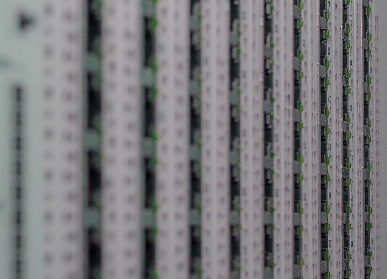 Representative image: data center server racks