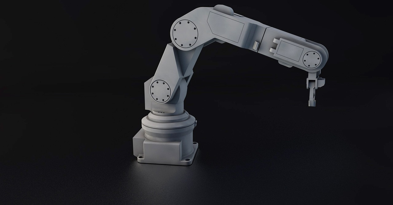 Representative image: robot arm factory