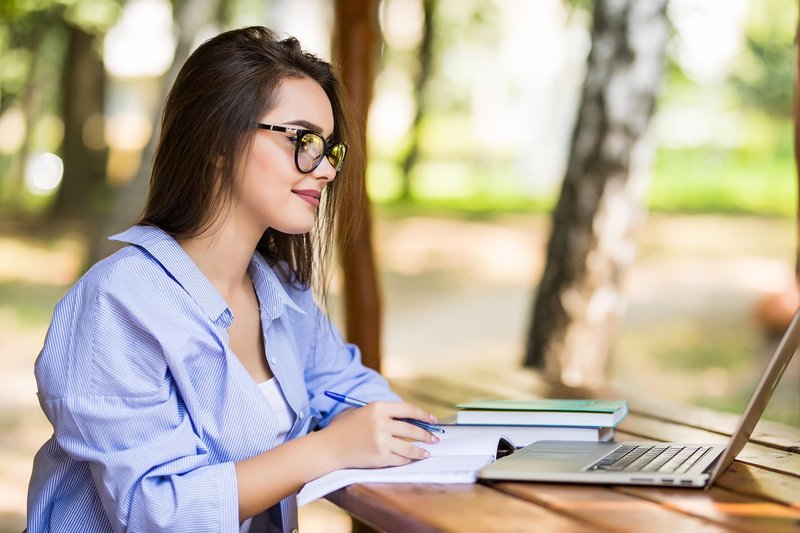 Representative image: student using laptop late night