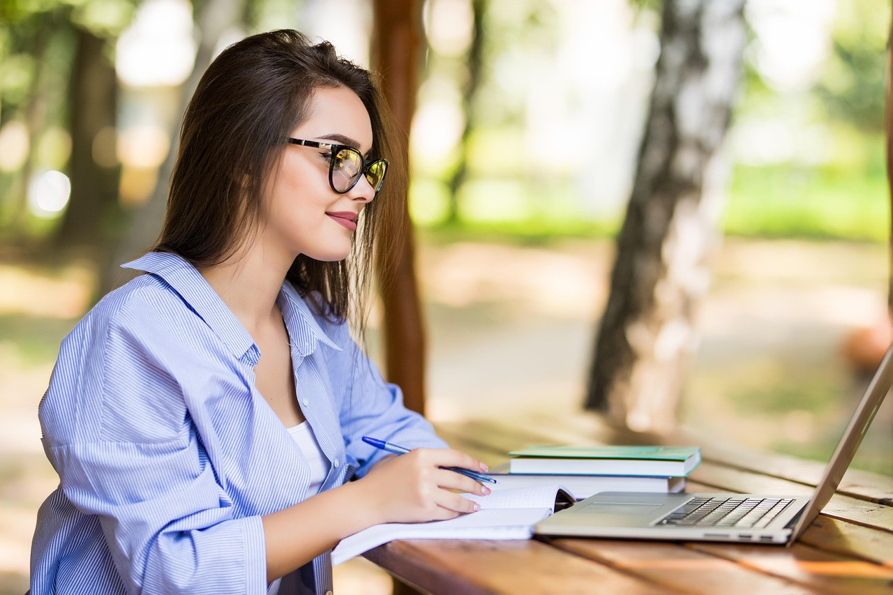 Representative image: student using laptop late night