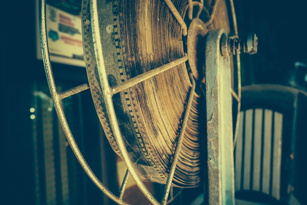 Representative image: cinema projector film reel