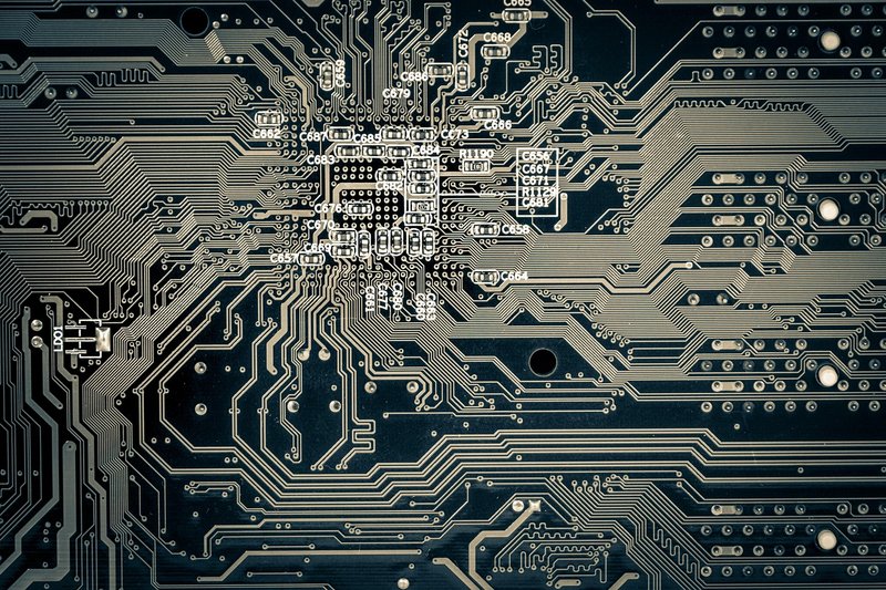 Representative image: semiconductor chip on circuit board