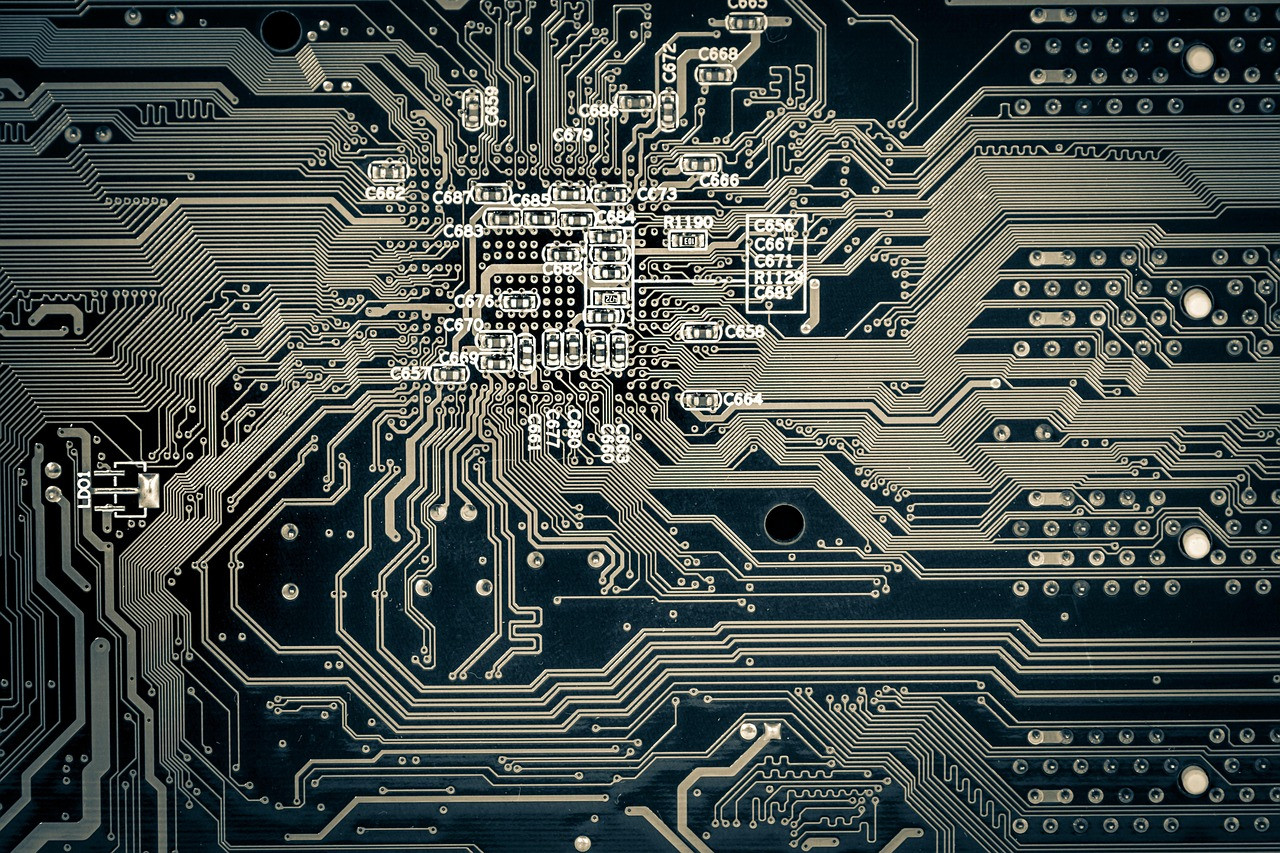 Representative image: semiconductor chip on circuit board