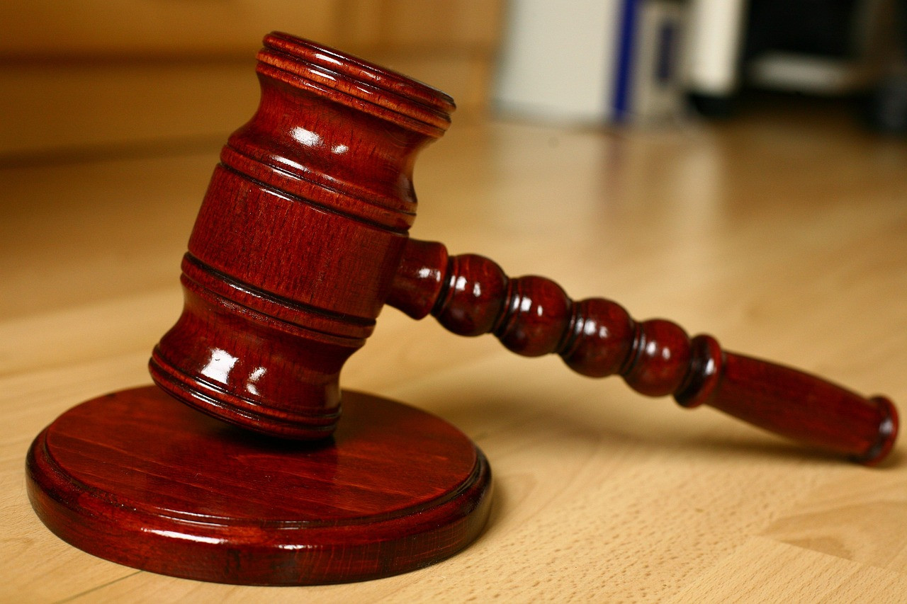 Representative image: wooden judge gavel