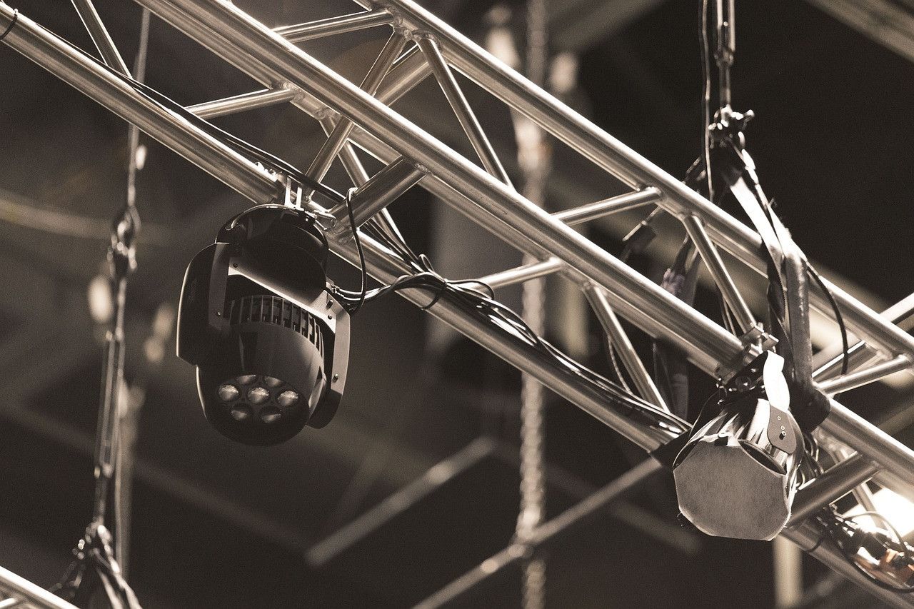 Representative image: stage lighting truss