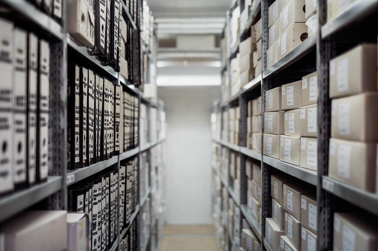 Representative image: government office files documents