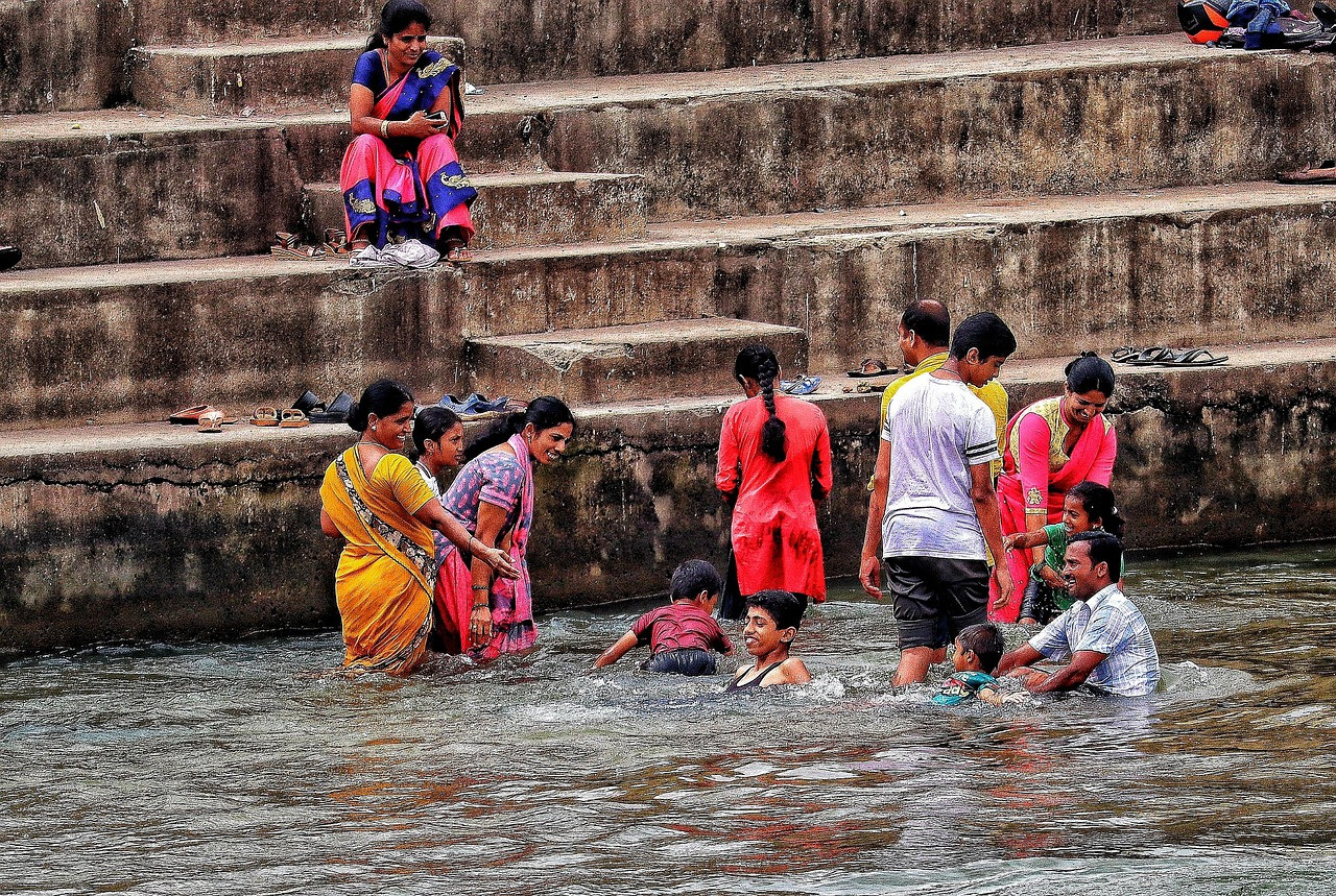 Representative image: river ghat pilgrims