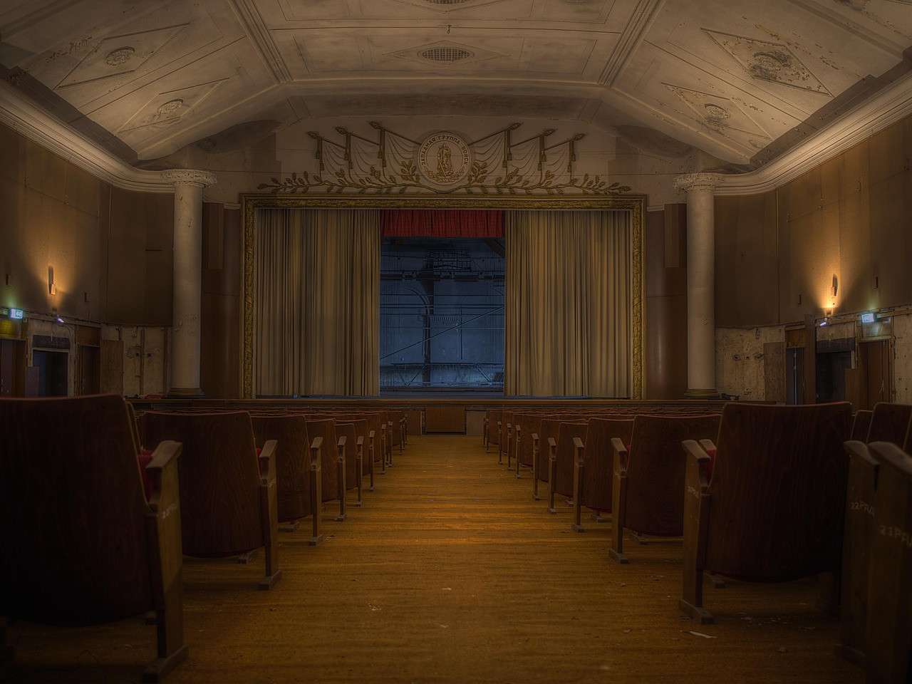 Representative image: empty cinema seats