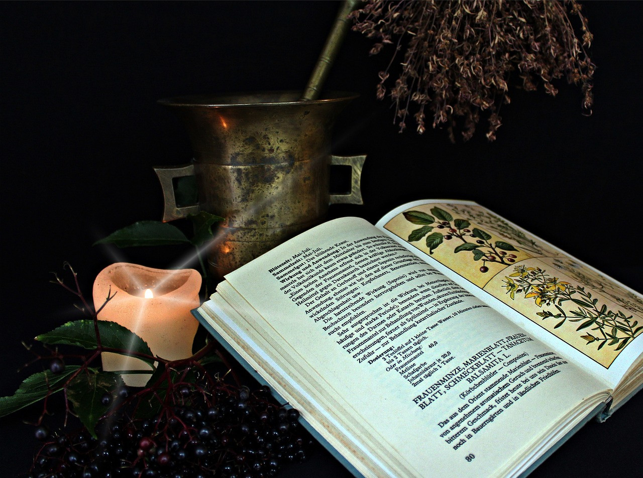 Representative image: ayurvedic herbs and mortar