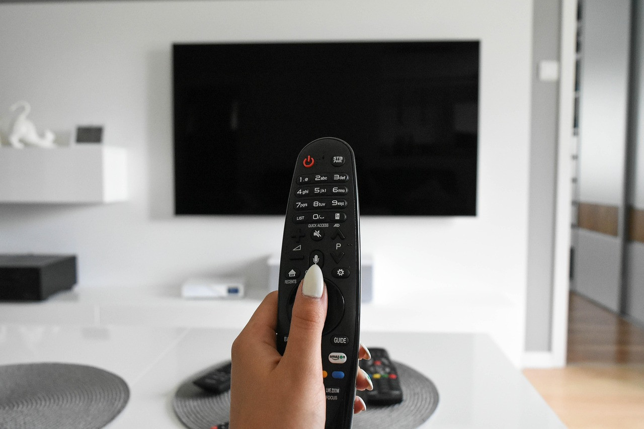 Representative image: living room television