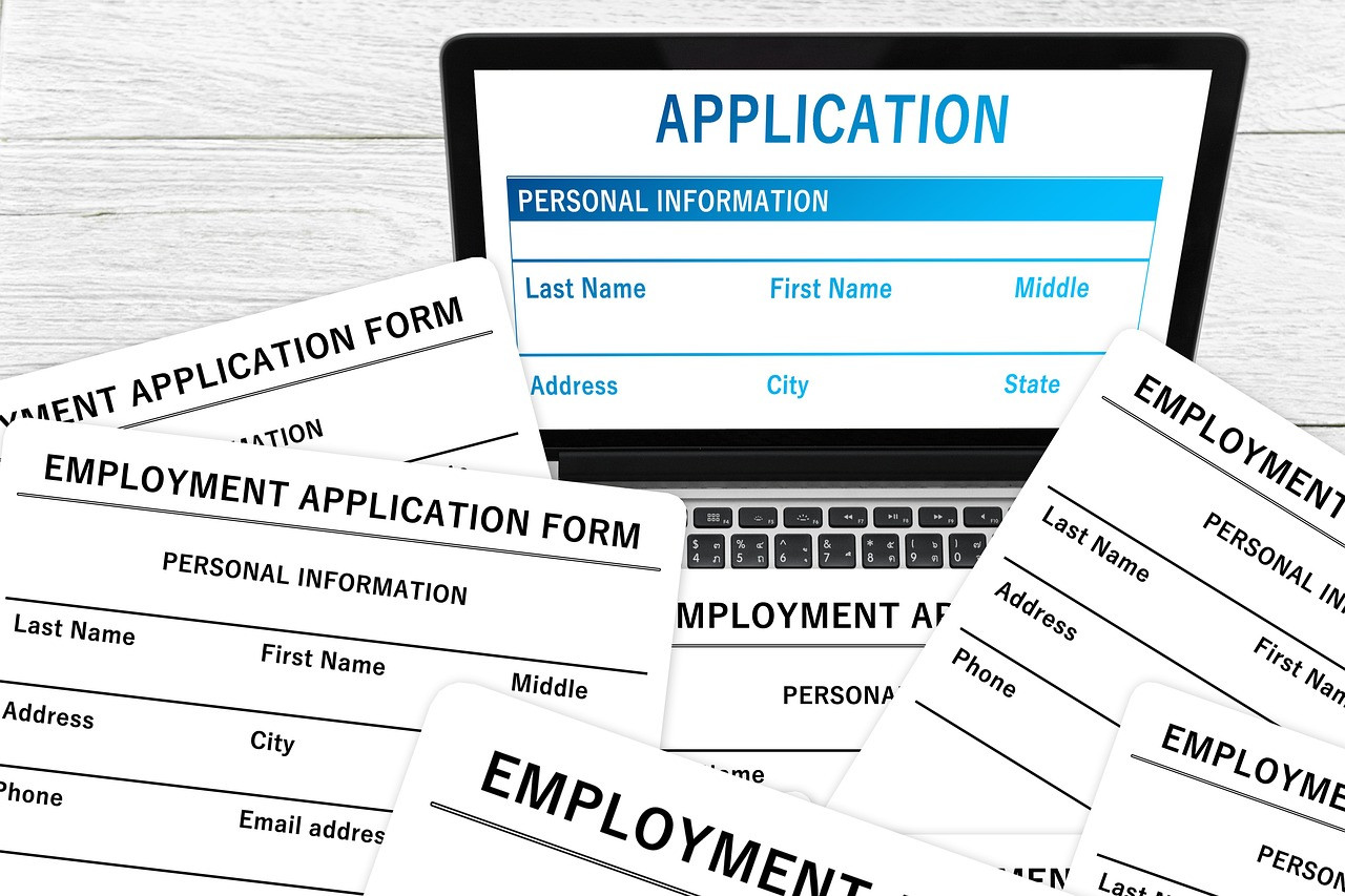Representative image: visa application form