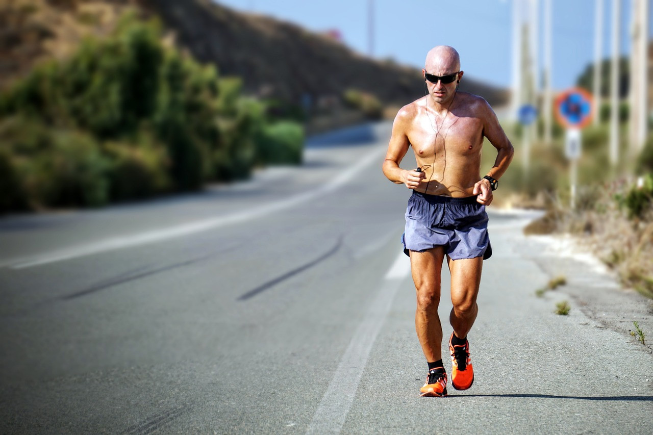 Representative image: running shoes on road