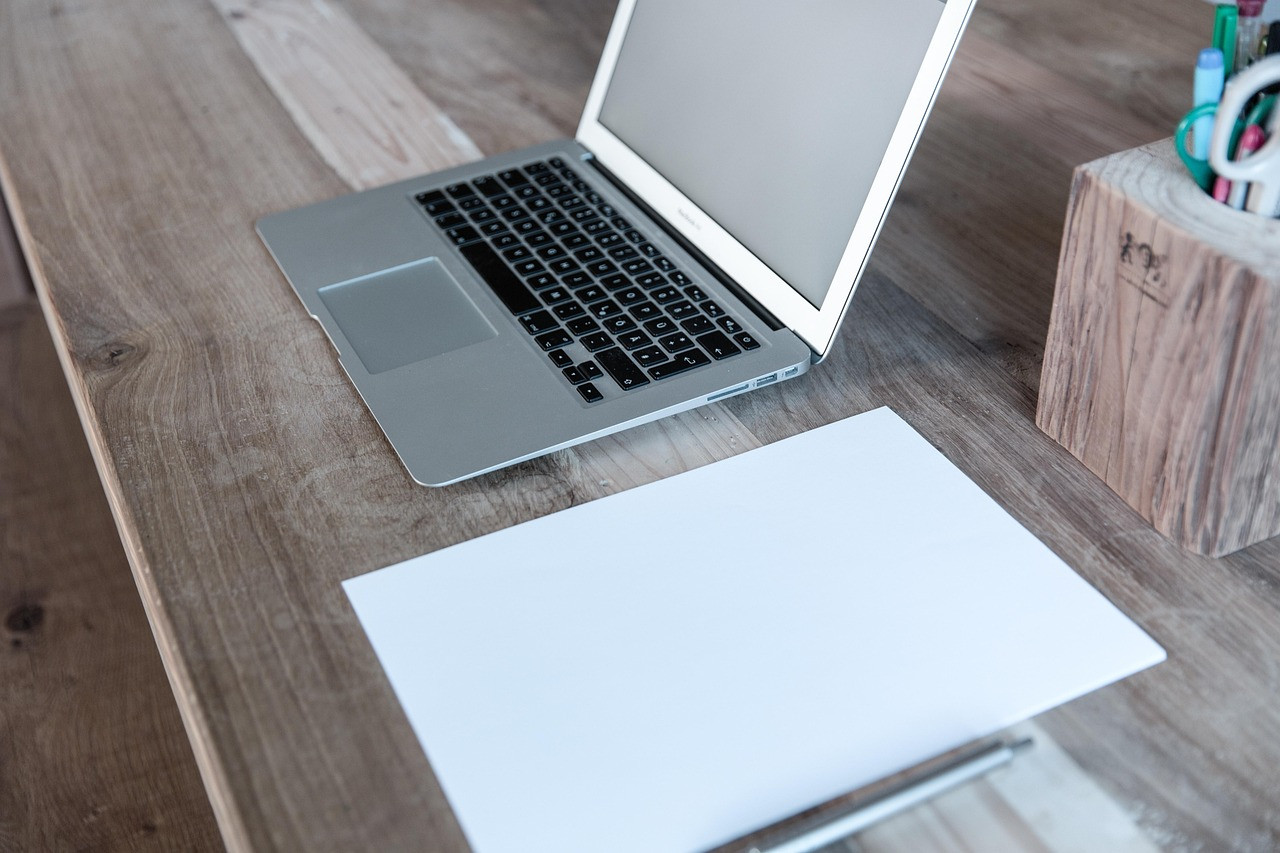 Representative image: laptop on office desk