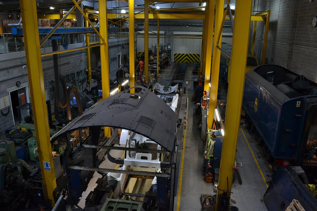 Representative image: railway workshop mechanic