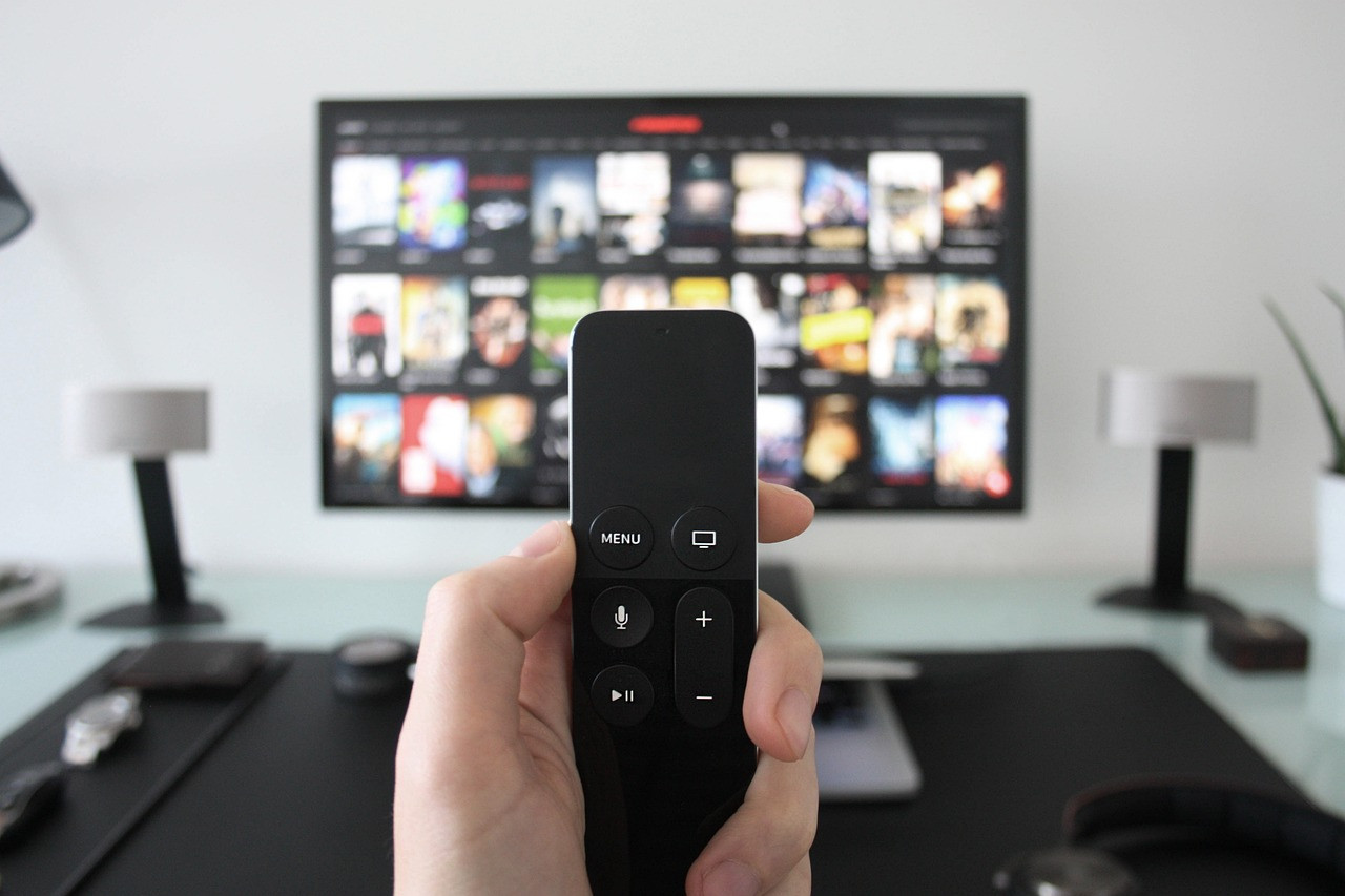 Representative image: remote control television screen