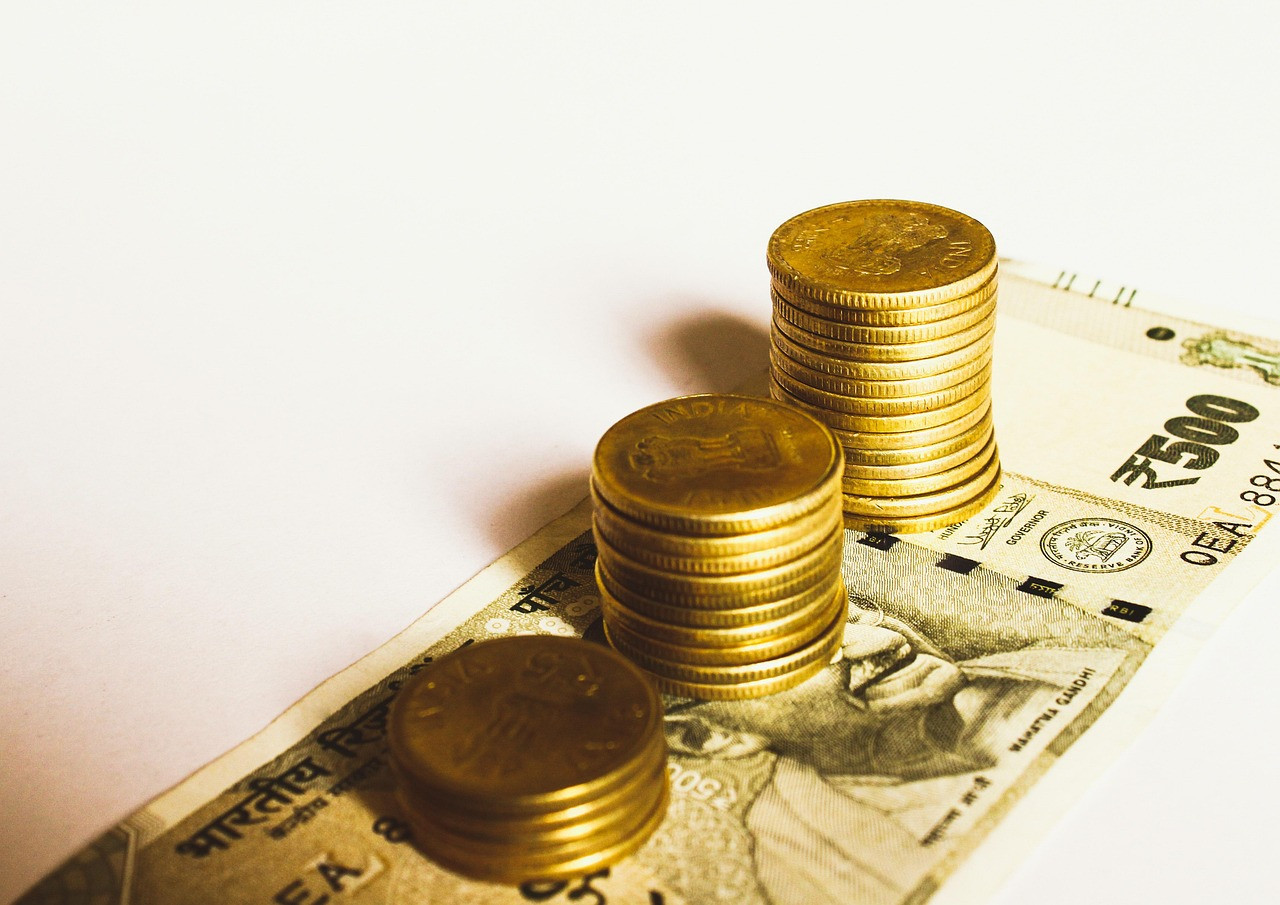 Representative image: rupee notes and coins