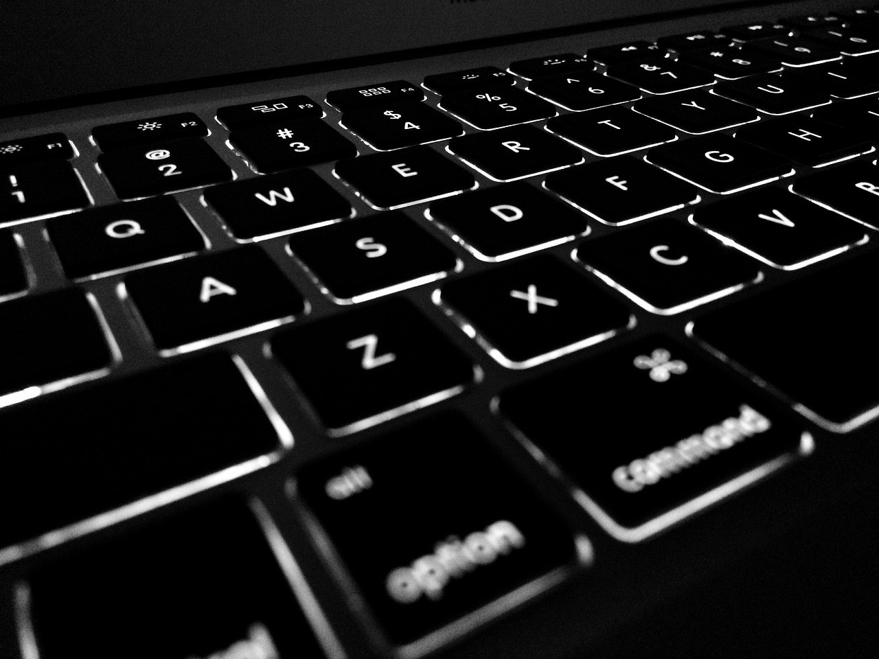 Representative image: person typing on laptop keyboard