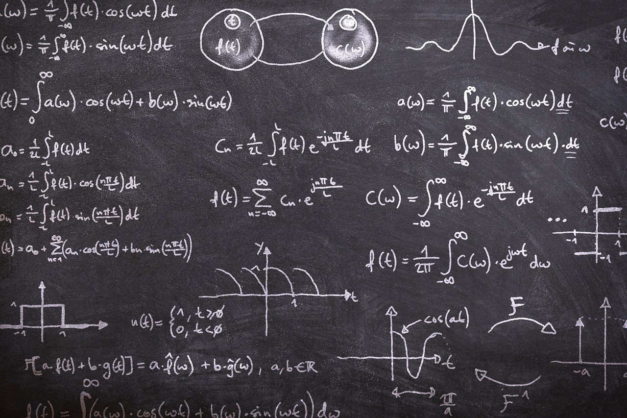 Representative image: mathematical equations on a chalkboard