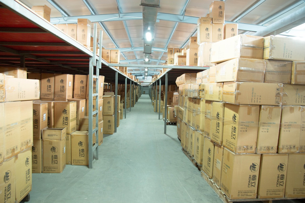 Representative image: warehouse shelves with boxes