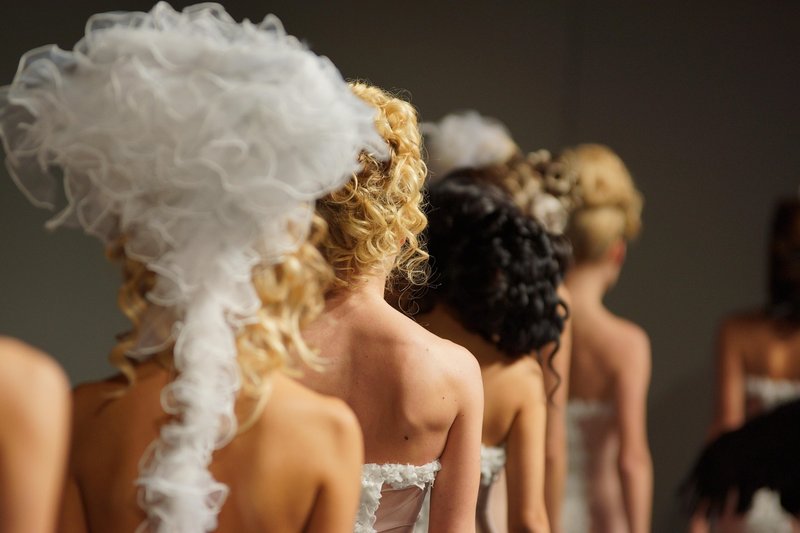 Representative image: catwalk runway lights
