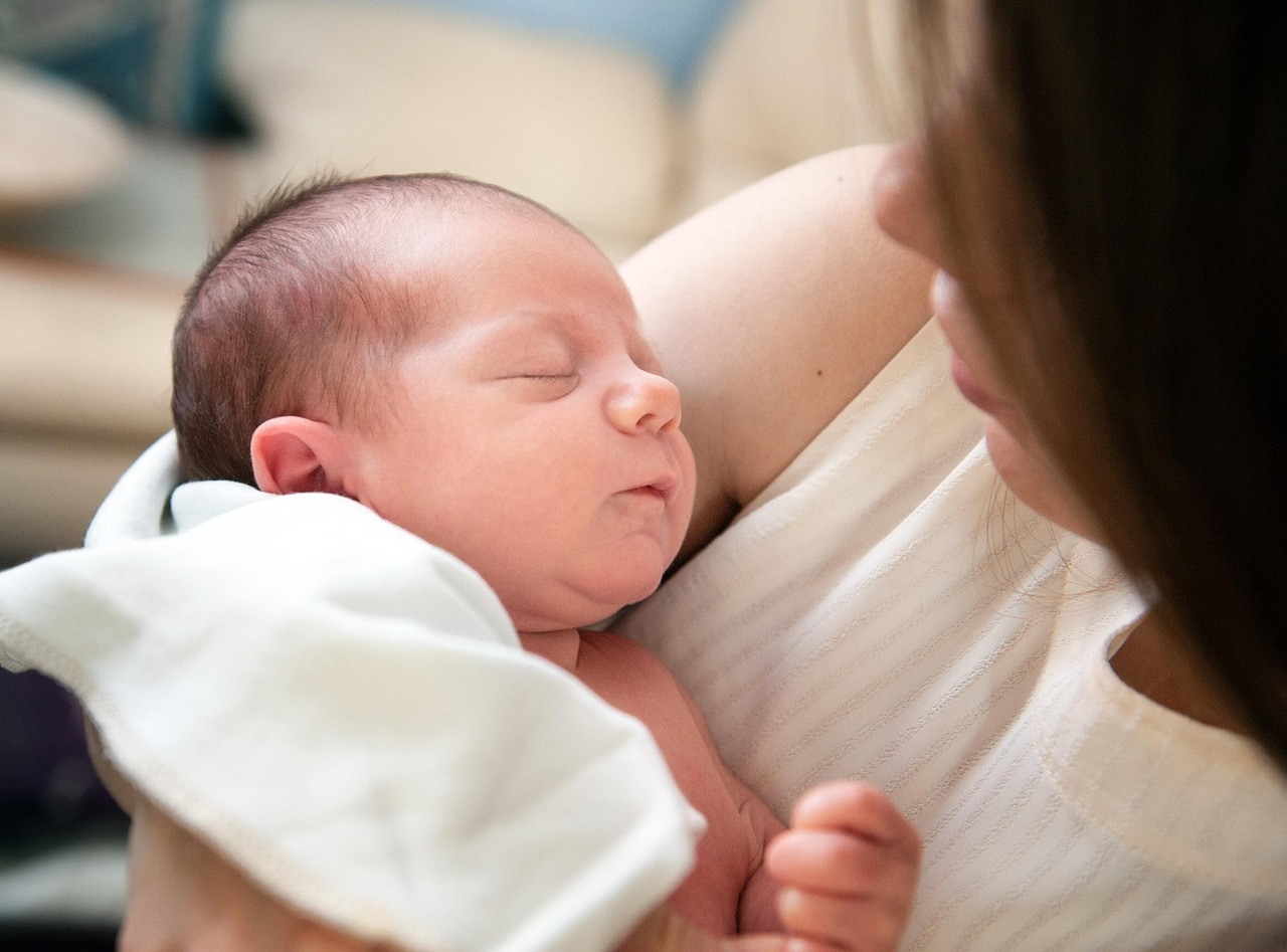 Representative image: mother holding newborn baby
