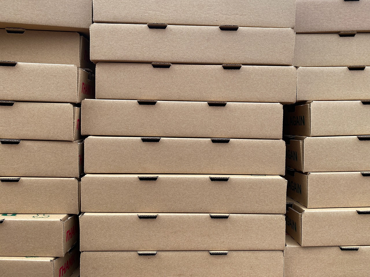 Representative image: cardboard delivery boxes