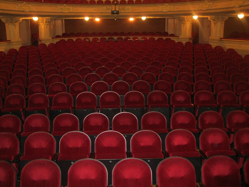Representative image: cinema hall seats