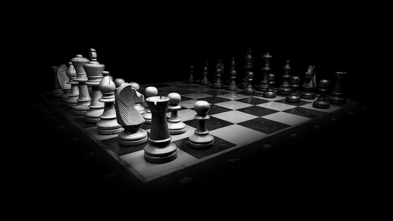 Representative image: chess pieces on board