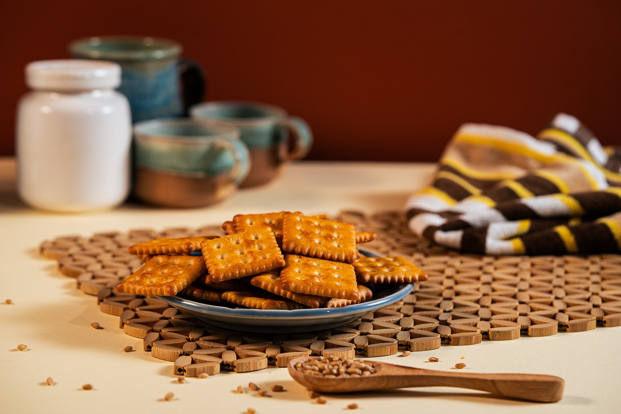 Representative image: biscuits on a plate