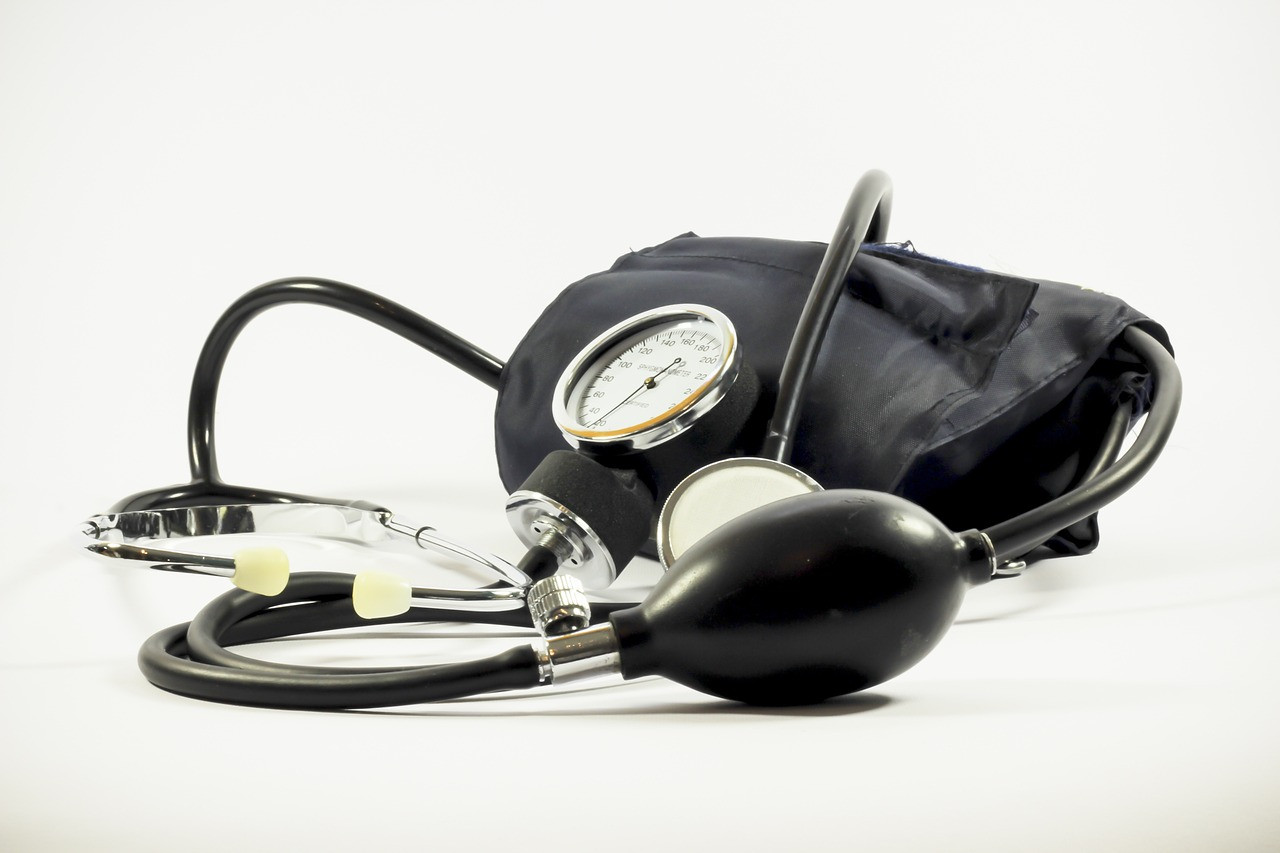 Representative image: blood pressure check