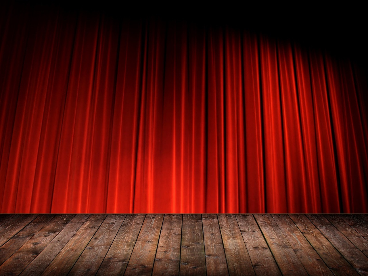 Representative image: empty theater auditorium