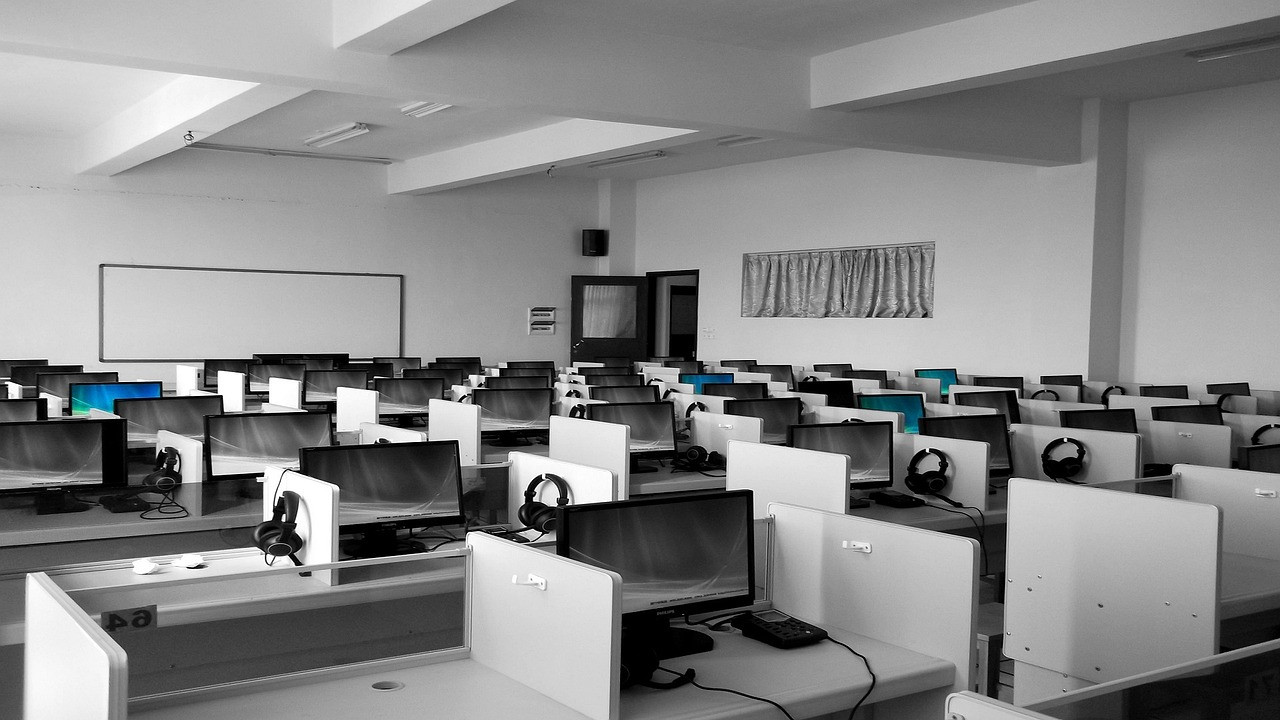 Representative image: empty office desks