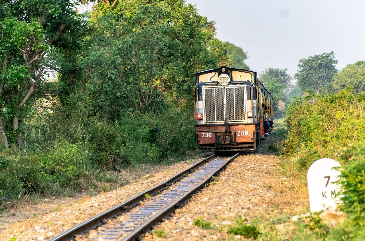Representative image: indian railway train