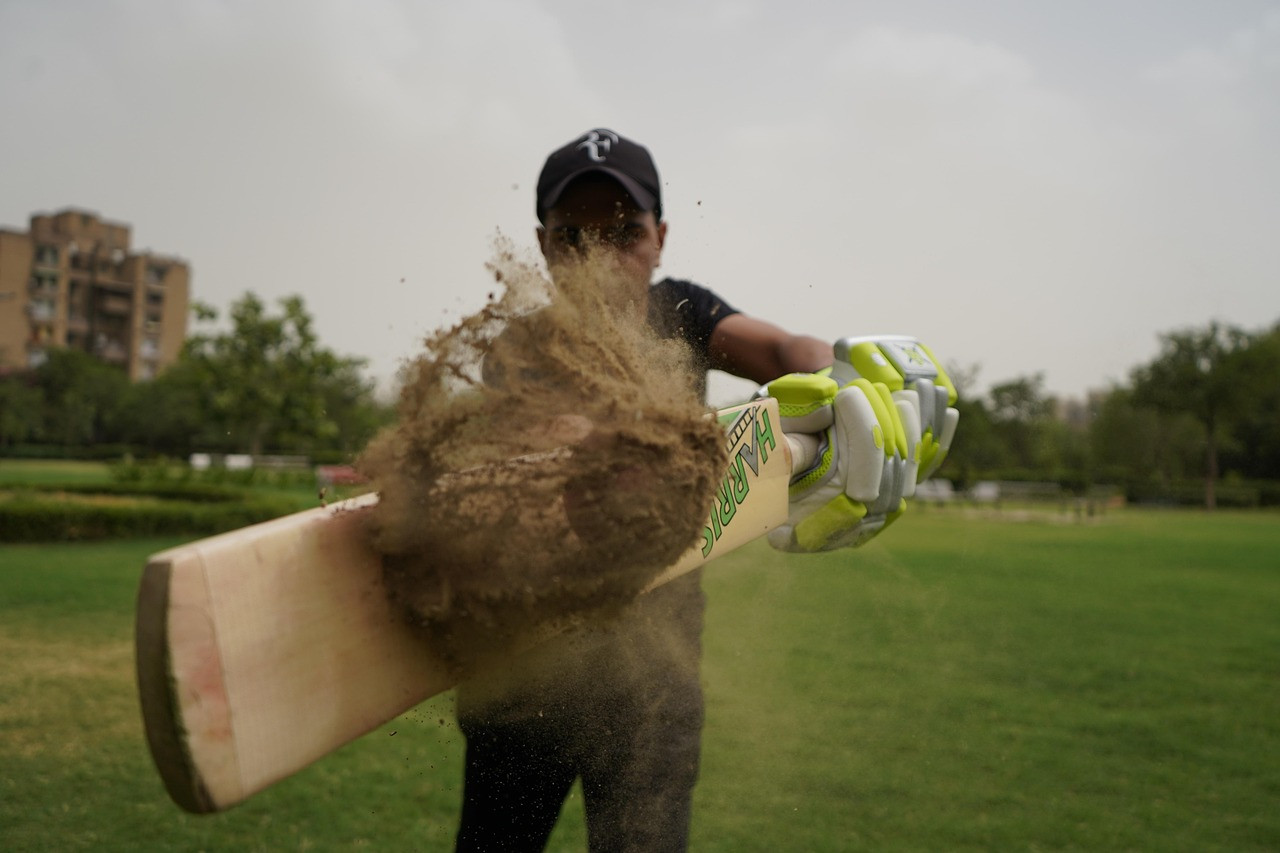 Representative image: cricket bat ball pitch