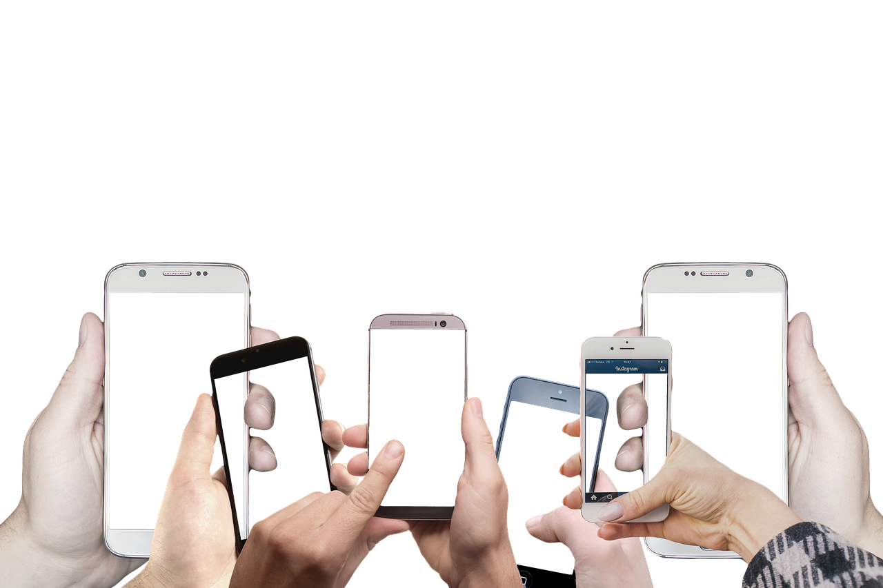 Representative image: hands holding smartphone