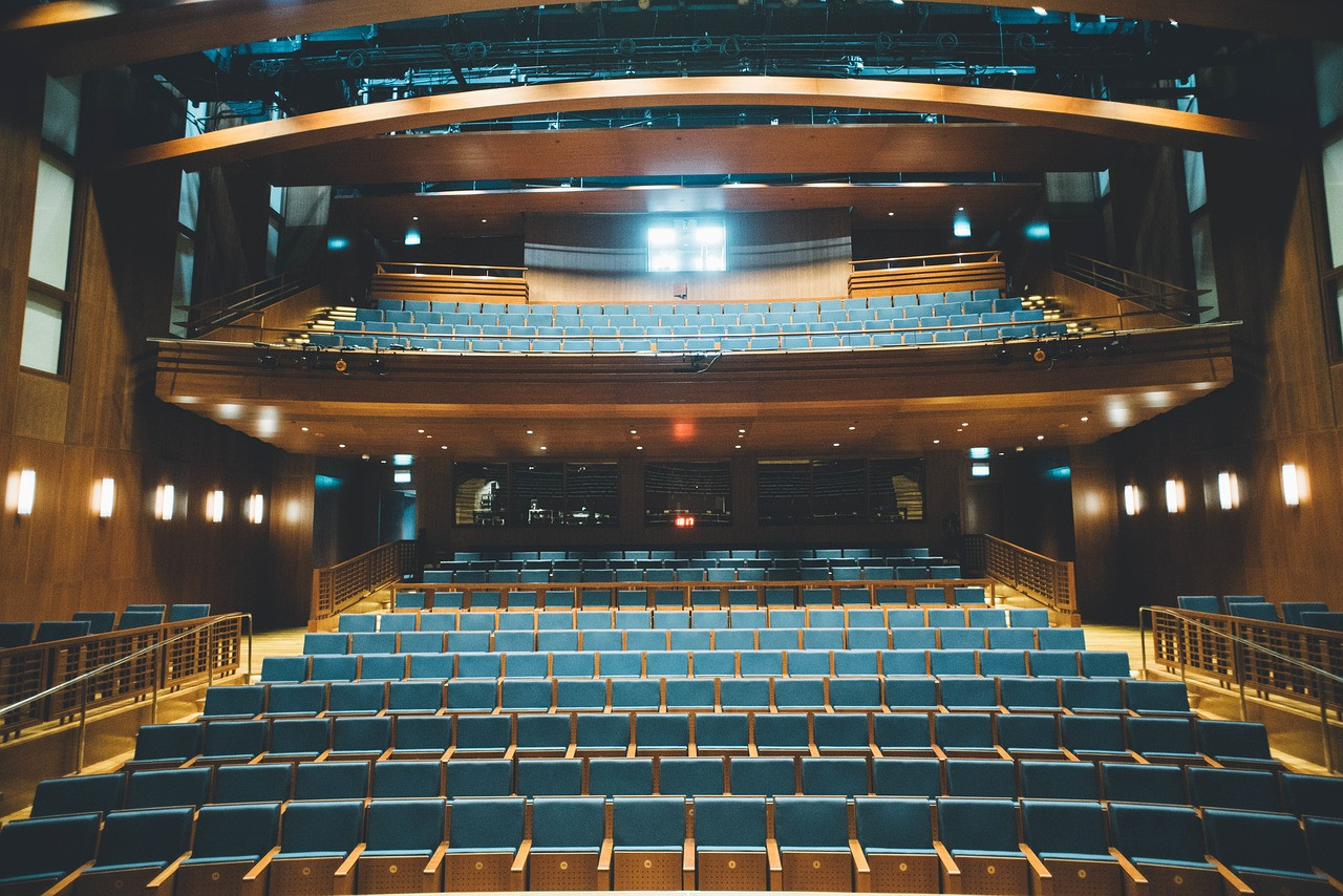 Representative image: cinema theatre seats