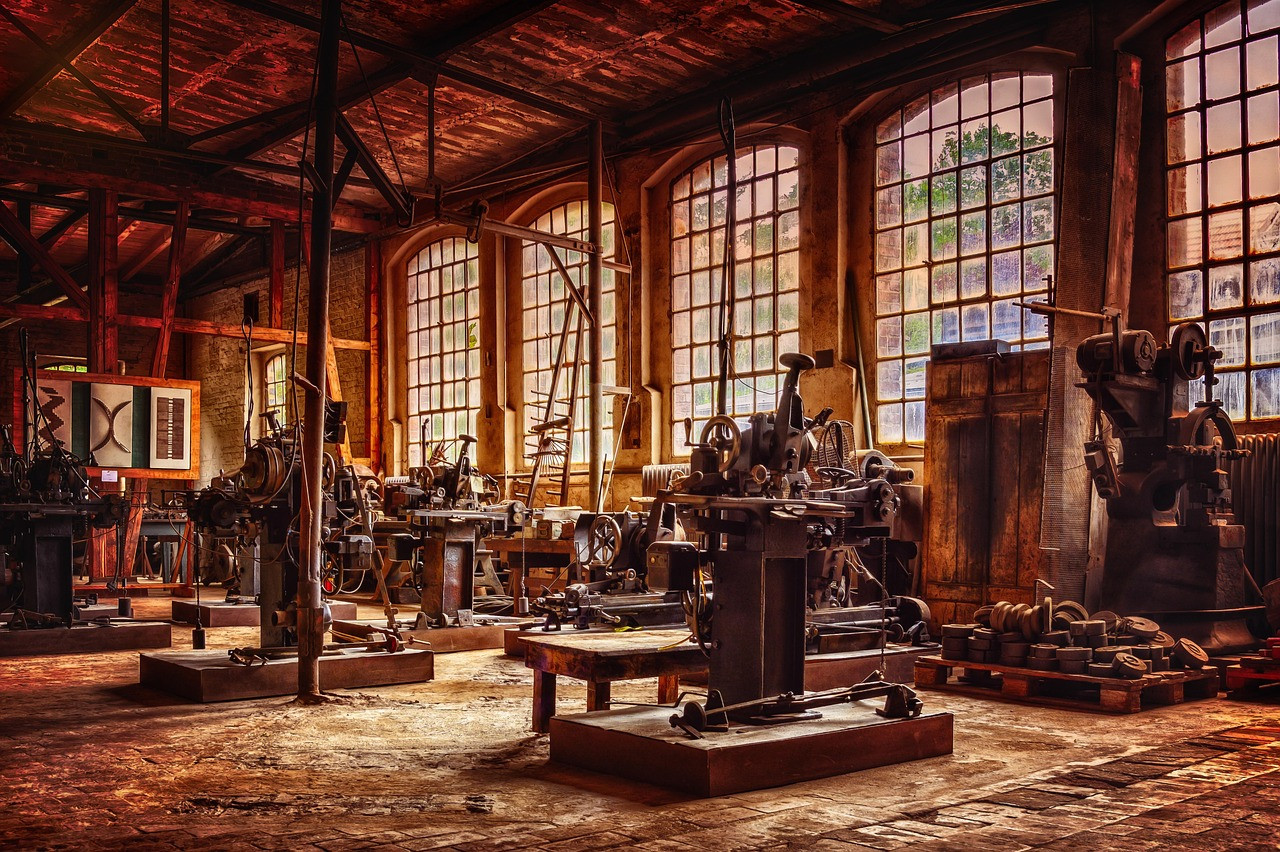 Representative image: industrial factory machines