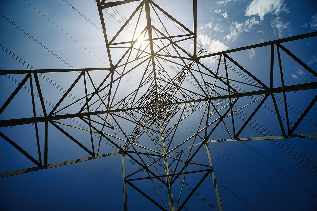 Representative image: electricity transmission towers