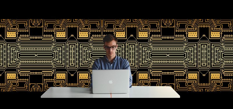 Representative image: programmer coding on laptop