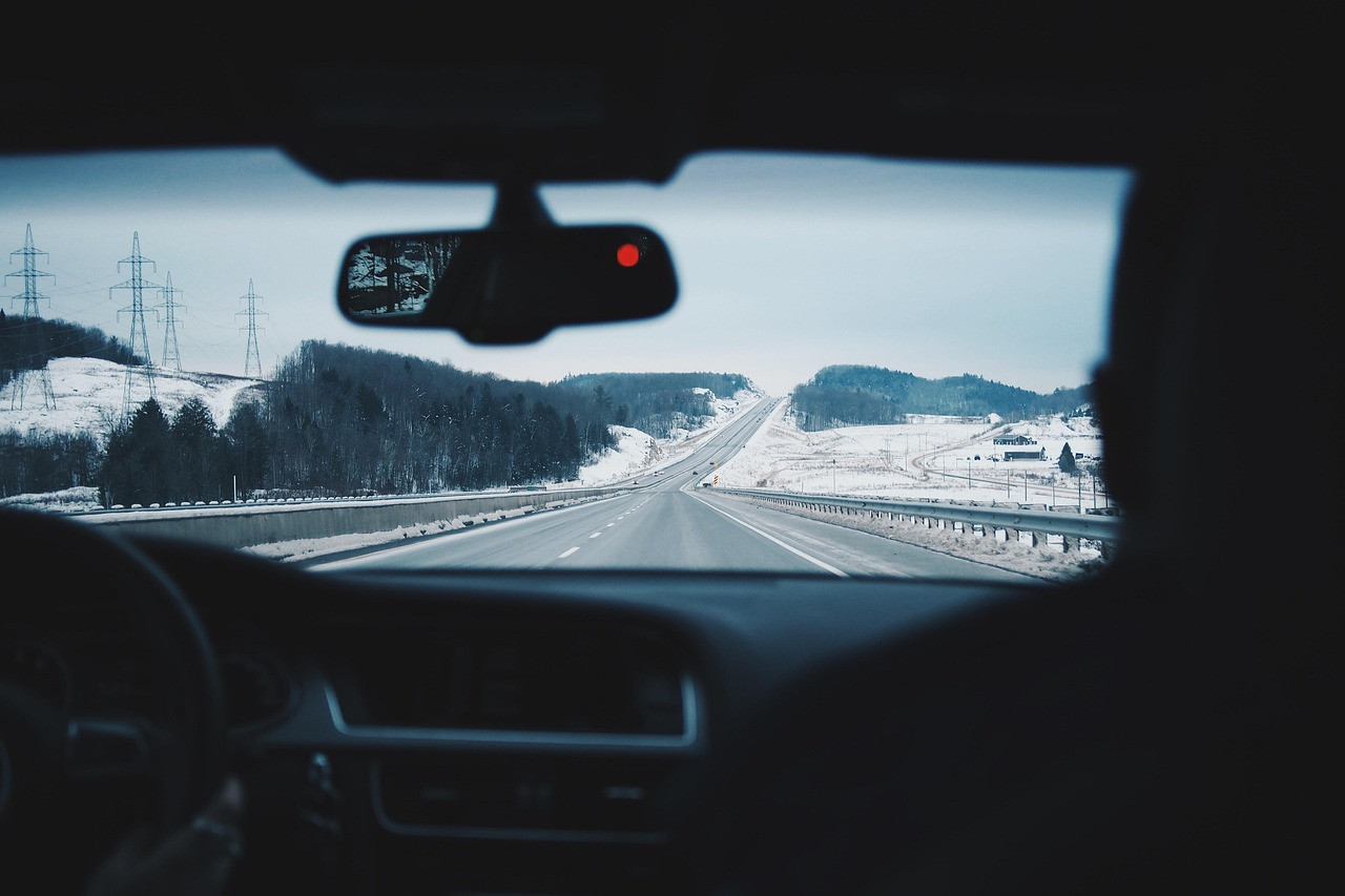 Representative image: car dashboard on highway