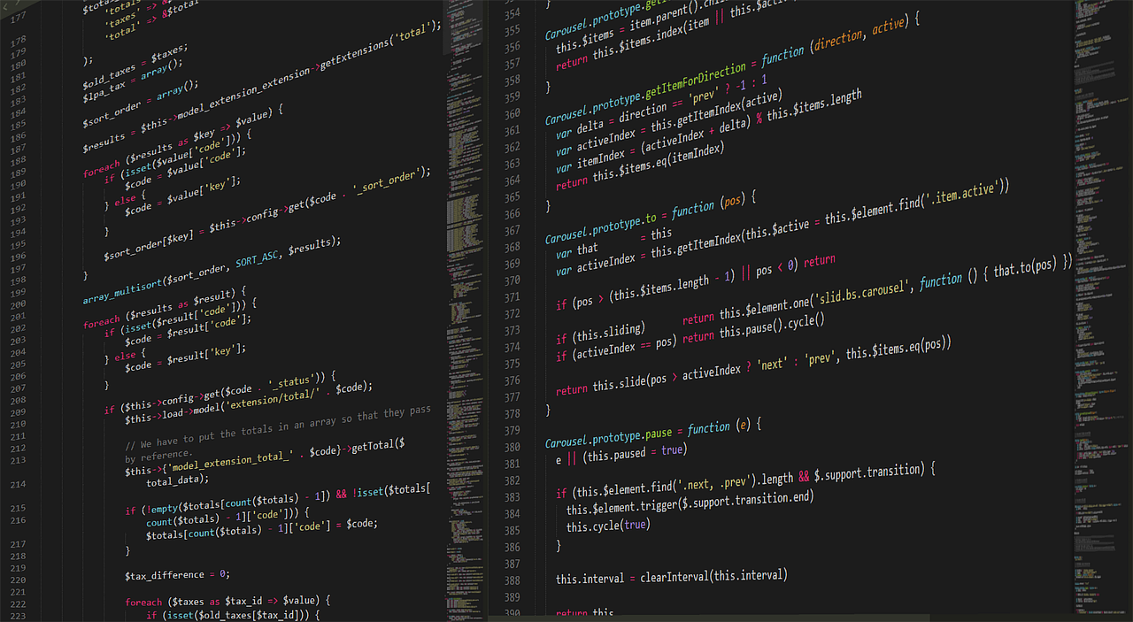 Representative image: computer code on screen