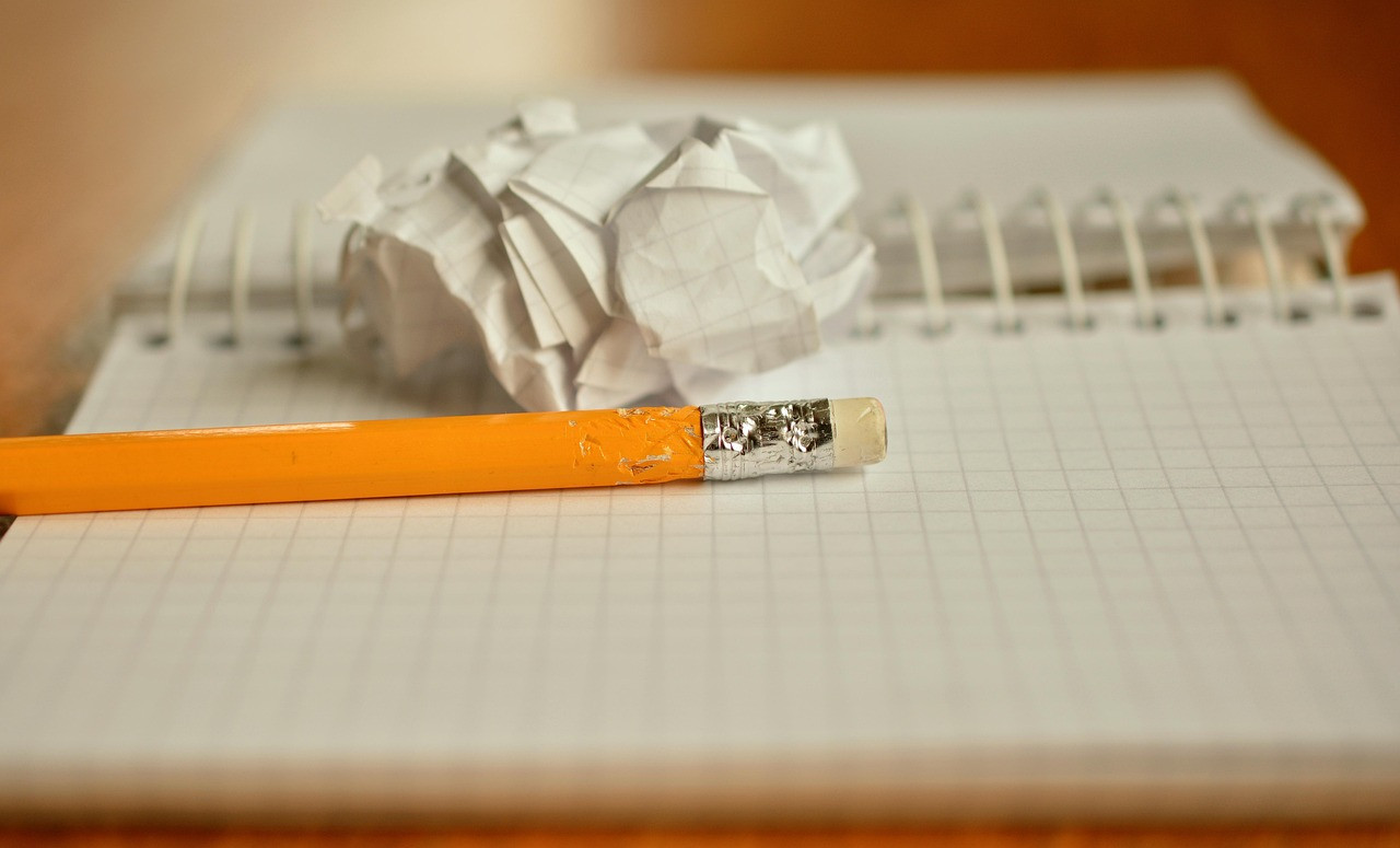 Representative image: pencil notebook desk