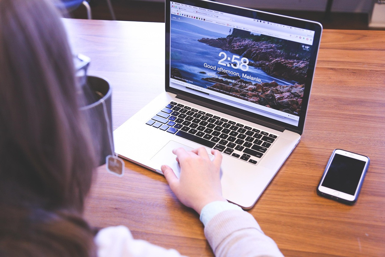 Representative image: modern office workers desks