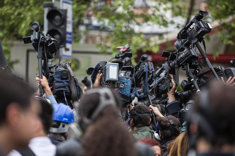 Representative image: press microphones