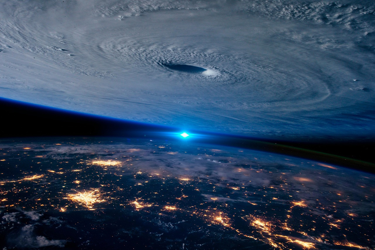 Representative image: satellite orbiting earth
