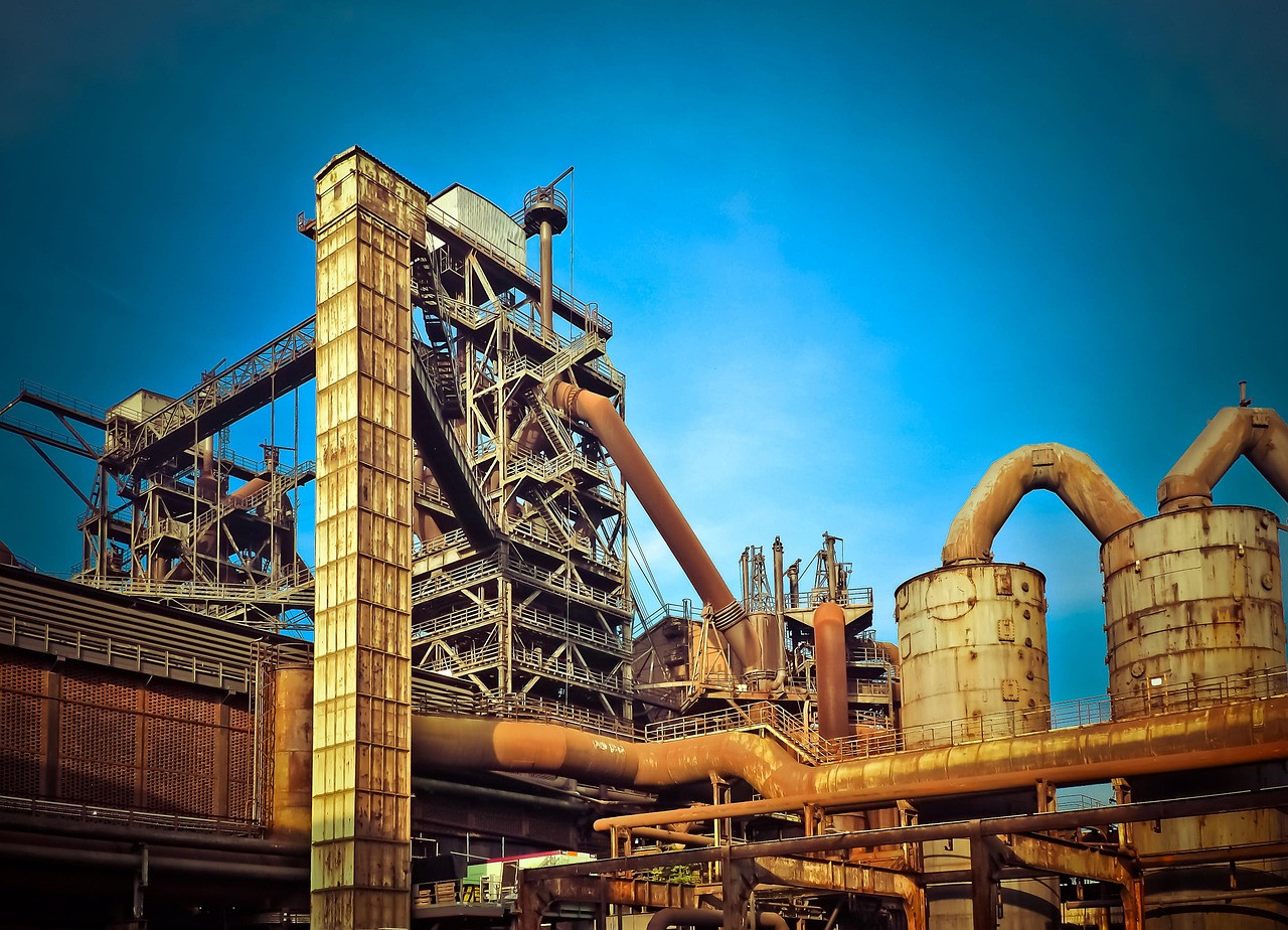 Representative image: steel plant molten metal